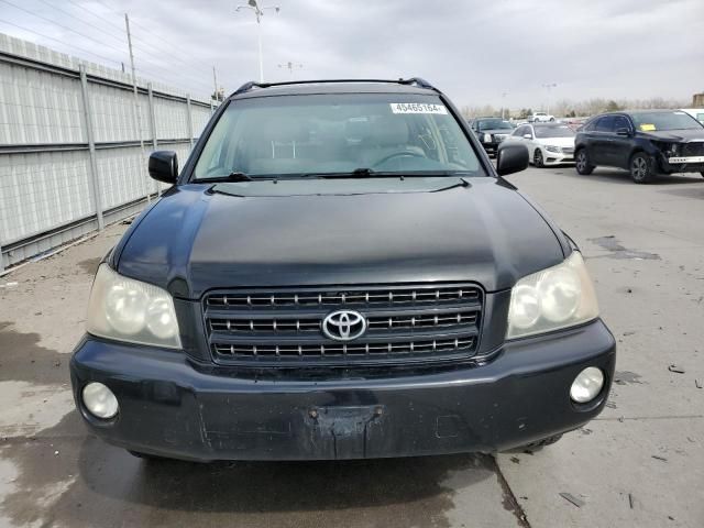 2002 Toyota Highlander Limited