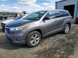 Salvage cars for sale from Copart Windsor, NJ: 2015 Toyota Highlander Limited