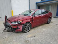 Ford salvage cars for sale: 2018 Ford Fusion TITANIUM/PLATINUM