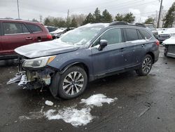 Subaru salvage cars for sale: 2015 Subaru Outback 2.5I Limited