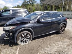 Salvage cars for sale at Savannah, GA auction: 2017 Infiniti QX30 Base