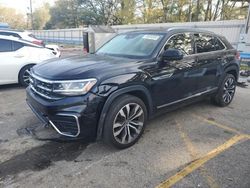 Volkswagen Atlas Cross Sport sel Premium r-Line salvage cars for sale: 2021 Volkswagen Atlas Cross Sport SEL Premium R-Line