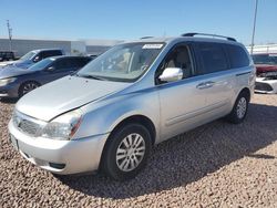 Salvage cars for sale from Copart Phoenix, AZ: 2012 KIA Sedona LX