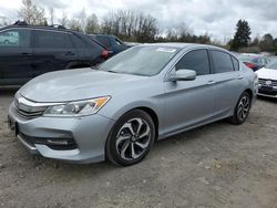 Honda Accord salvage cars for sale: 2016 Honda Accord EX