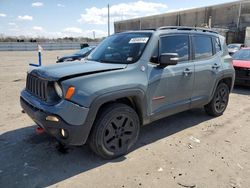 Vehiculos salvage en venta de Copart Fredericksburg, VA: 2018 Jeep Renegade Trailhawk
