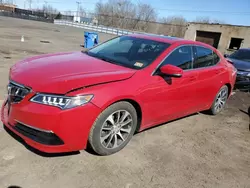 Salvage cars for sale at New Britain, CT auction: 2017 Acura TLX