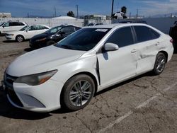 Salvage cars for sale from Copart Van Nuys, CA: 2016 Toyota Camry LE