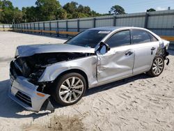Salvage cars for sale from Copart Fort Pierce, FL: 2017 Audi A4 Premium