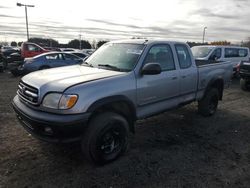 Salvage trucks for sale at East Granby, CT auction: 2002 Toyota Tundra Access Cab