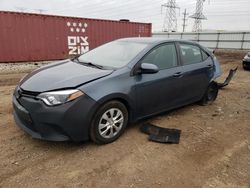 Salvage cars for sale at Elgin, IL auction: 2014 Toyota Corolla L