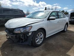 Salvage cars for sale from Copart Ontario Auction, ON: 2018 Volkswagen Passat S