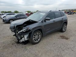 Salvage cars for sale at Houston, TX auction: 2019 Jeep Cherokee Latitude Plus