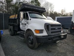 Salvage trucks for sale at Waldorf, MD auction: 2004 Ford F650 Super Duty