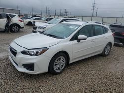 Subaru Impreza salvage cars for sale: 2017 Subaru Impreza Premium