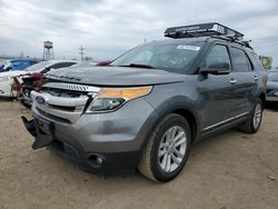 Salvage cars for sale from Copart Chicago Heights, IL: 2012 Ford Explorer XLT