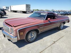 Salvage cars for sale at Grand Prairie, TX auction: 1976 Chevrolet EL Camino