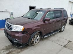 Honda Pilot EXL salvage cars for sale: 2012 Honda Pilot EXL