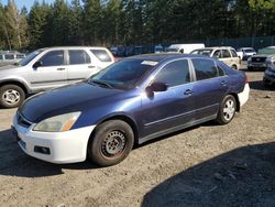 Honda salvage cars for sale: 2006 Honda Accord LX