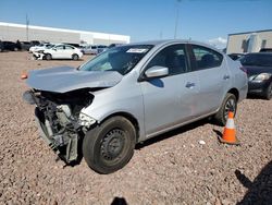 Salvage cars for sale at Phoenix, AZ auction: 2018 Nissan Versa S