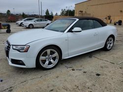 Salvage cars for sale at Gaston, SC auction: 2015 Audi A5 Premium Plus