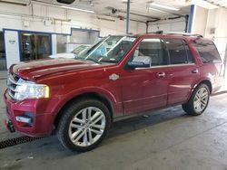 Ford Expedition salvage cars for sale: 2017 Ford Expedition XLT