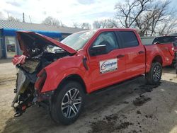 Ford salvage cars for sale: 2023 Ford F150 Supercrew