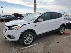 Ford Escape SE salvage cars for sale: 2017 Ford Escape SE