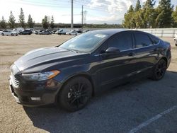 Salvage cars for sale at Rancho Cucamonga, CA auction: 2020 Ford Fusion SE