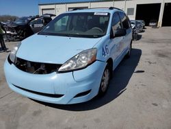 Salvage cars for sale at Gaston, SC auction: 2008 Toyota Sienna CE