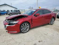 Salvage cars for sale at Pekin, IL auction: 2018 Mazda 6 Signature