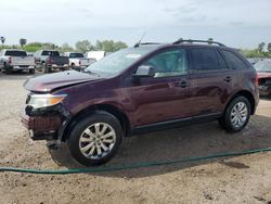 Salvage cars for sale from Copart Mercedes, TX: 2011 Ford Edge SE