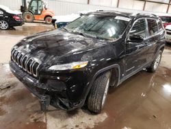 Vehiculos salvage en venta de Copart Lansing, MI: 2016 Jeep Cherokee Latitude