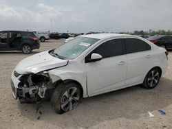 Salvage cars for sale at Houston, TX auction: 2017 Chevrolet Sonic Premier