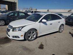 Salvage cars for sale at Kansas City, KS auction: 2012 Chevrolet Cruze LT