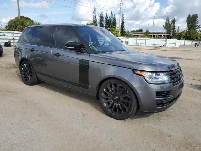 2017 Land Rover Range Rover HSE