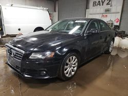 Salvage cars for sale from Copart Elgin, IL: 2010 Audi A4 Premium Plus