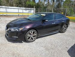 Salvage cars for sale at Greenwell Springs, LA auction: 2016 Nissan Maxima 3.5S