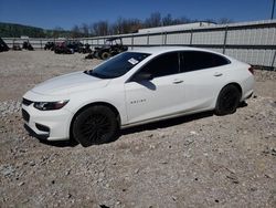 Chevrolet Malibu LS salvage cars for sale: 2018 Chevrolet Malibu LS