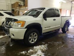 Salvage cars for sale at Ham Lake, MN auction: 2015 Nissan Titan S