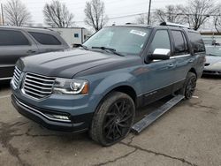 Salvage cars for sale from Copart Moraine, OH: 2016 Lincoln Navigator Reserve
