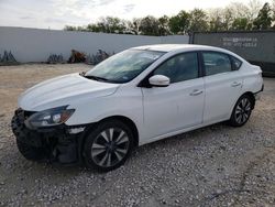 Salvage cars for sale from Copart New Braunfels, TX: 2017 Nissan Sentra S