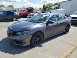 Salvage cars for sale at Sacramento, CA auction: 2020 Honda Civic EX