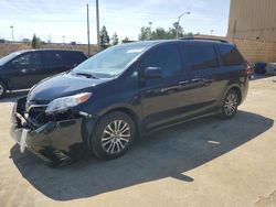 Salvage cars for sale at Gaston, SC auction: 2018 Toyota Sienna XLE