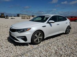 Salvage cars for sale at Temple, TX auction: 2019 KIA Optima LX