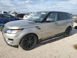 Salvage cars for sale at San Antonio, TX auction: 2014 Land Rover Range Rover Sport HSE