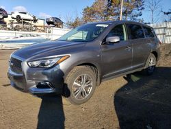 Salvage cars for sale from Copart New Britain, CT: 2020 Infiniti QX60 Luxe