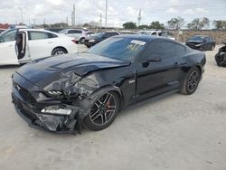 Salvage cars for sale from Copart Homestead, FL: 2021 Ford Mustang GT