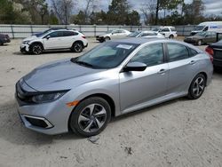 Salvage cars for sale from Copart Hampton, VA: 2020 Honda Civic LX