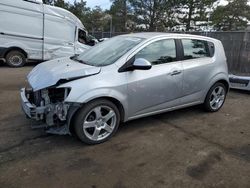 Chevrolet salvage cars for sale: 2013 Chevrolet Sonic LTZ