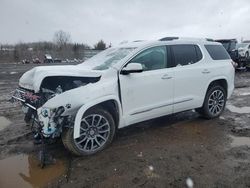 GMC Acadia DEN salvage cars for sale: 2020 GMC Acadia Denali